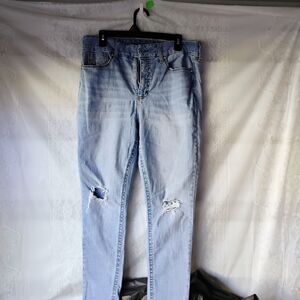 Seven7 Light Blue Straight Leg Jeans